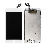 iPhone 6S Wave+ LCD Display Assembly With Touch + steel plate (White)