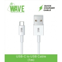 Wave WA-56 Quick Charger USB-C 1M (White) -K