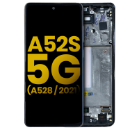 Samsung Galaxy A52s (A528B) service pack LCD Display Assembly With Frame (Green)