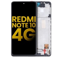 Xiaomi Redmi Note 10 4G / Redmi Note 10S Original LCD Display Assembly With Frame (Black)