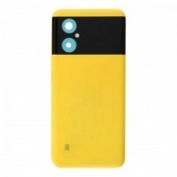 Xiaomi Poco M4 (5G) Back cover with Camera glass Lens (Yellow)