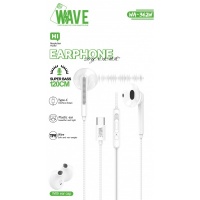Wave WA-362W Wired Ear Phone Type-C (White)