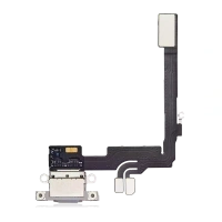 iPhone 16 Pro Charging Port Flex Cable (White Titanium) -LEM
