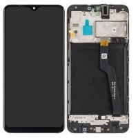 Samsung Galaxy A10 (A105) Original LCD Display Assembly With Frame (Black)