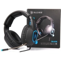 SADES SA-818 Stereo Gaming Headphones with Noise-reduction