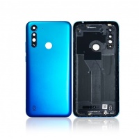 Motorola Moto G8 Power Lite Back Cover (XT2055) (Arctic Blue)