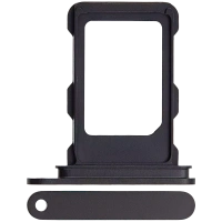 iPhone 16 Pro / 16 Pro Max Single Sim Card Tray (Black Titanium) -Y