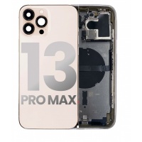Apple iPhone 13 Pro Max OEM Pulled Mid-Frame Housing with Parts NO Battery (Gold)