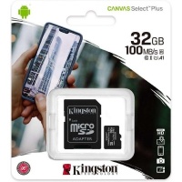 Kingston 32GB MicroSD Card Class 10 Canvas Select Plus