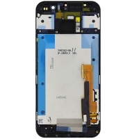 HTC One M9 LCD Display Assembly With Frame (Gold)
