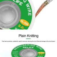 RELIFE RL-20A Desoldering Wire/Less Residue