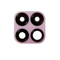 Huawei P40 Lite Camera Glass Lens (Only Glass) (Pink)