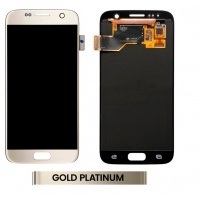 Samsung Galaxy S7 (SM-G930F) service pack LCD Display Assembly No Frame (Gold)