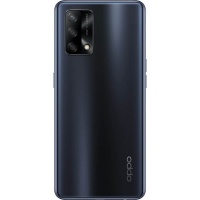 Oppo A74 4G Back Cover +Camera Glass Lens (Black)