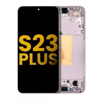 Samsung Galaxy S23 Plus 5G (SM-S916B) Service Pack LCD Display Assembly With Frame (Violet / Levande