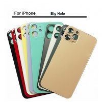 Big Hole Battery Back Glass Cover Replacement iPhone 14 Pro - Purple