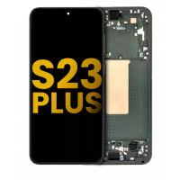 Samsung Galaxy S23 Plus 5G (SM-S916B) Service Pack LCD Display Assembly With Frame (Grey)