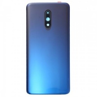 Oneplus 7 Back Cover with camera Glass Lens (Blue)