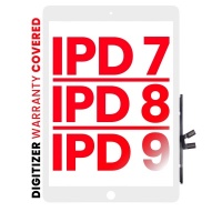 Apple iPad 10.2-inch 2019 / 2020 / 2021 Wave+ Touch Screen Digitizer With 3D Touch (White)