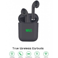 Wave W-115 True Wirless EarBuds (Black)