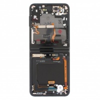 Samsung Galaxy Z Flip3 (SM-F711B) service pack LCD Display Assembly With Frame (Cream)