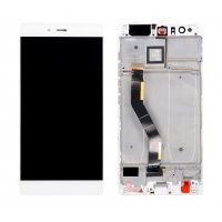 Huawei P9 Plus LCD Display Assembly With Frame (White)
