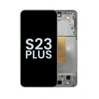 Samsung Galaxy S23 Plus 5G (SM-S916B) Service Pack LCD Scherm Met Frame (Light Groen)