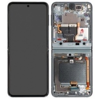 Samsung Galaxy Z Flip3 (SM-F711B) Pulled LCD Display Assembly With Frame (Green)