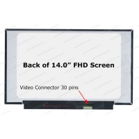 LCD Screen 14.0'' WideScreen MB140CS01-4 VER.1.3 FHD (1920x1080) NO Bracket Matte 30 Pin (19mm)