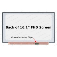 LCD Screen 60Hz 16.1'' N161HCA-EA3 REV.C1 FHD (1920x1080) No Brackets Matte 30 Pin