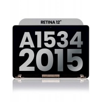 MacBook Retina 12'' (A1534) Oem Complete LCD Display Assembly (Space Gray)