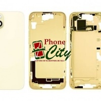 Apple iPhone15 Plus Pulled Mid-Frame Housing+ BackCover with Some Small Parts No Battery(Yellow)