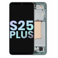 Samsung Galaxy S25 Plus Service Pack LCD Display Assembly With Frame (Green)