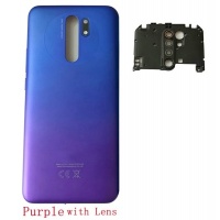 Xiaomi Redmi 9 Back cover with camera Glass Lens (Pink/Blue)