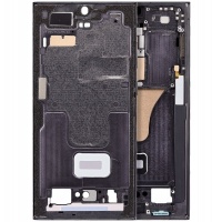 Samsung Galaxy S23 Ultra 5G (SM-S918B) Mid-Frame Housing (Black)