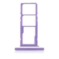 Samsung Galaxy A21 (A215) Sim Card Tray (Purple) - L