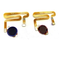 Motorola Moto G8 Plus Fingerprint Reader Sensor Home Button Flex Cable (Blue)