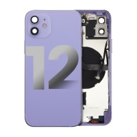 Apple iPhone 12 Pulled Mid-Frame Housing with Parts No Battery (Purple)