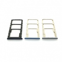 Oppo A15 Sim Card Tray (Black)