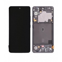 Samsung Galaxy A51 5G (A516B/DS) Service Pack LCD Display Assembly With Frame (Black)
