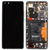 Huawei P40 Pro Plus Orginal LCD Display Assembly With Frame (Black)