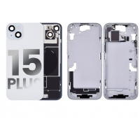 Apple iPhone15 Plus Pulled Mid-Frame Housing +Back Cover with Some Small Parts No Battery(Blue)