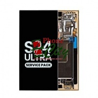 Samsung Galaxy S24 Ultra (SM-S928) Service Pack LCD Display Assembly With Frame (Titanium)
