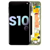 Samsung Galaxy S10E (SM-G970F) Service Pack LCD Display Assembly With Frame (Yellow)