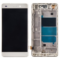 Huawei P8 Lite LCD Display Assembly With Frame (white)