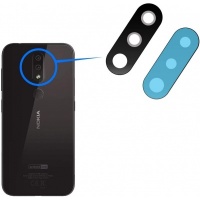 Nokia 4.2 back Camera Glass Lens (Only Glass) Black