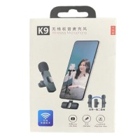 K9 Dual Wireless Microphone For Mobile Type-C & Lightning