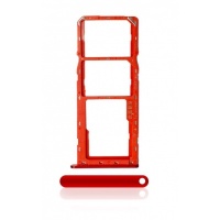 Samsung Galaxy A20s (A207F) Dual Sim Card Tray (Red)