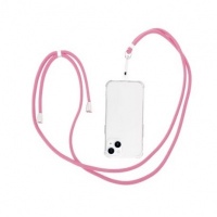 Wave Universal Mobile Lanyard Strap Stylish adjustable & Fashionable Strap - Pink