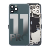 Apple iPhone 11 Pro Pulled Mid-Frame Housing with Parts No Battery (Green)
